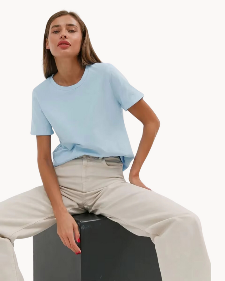 Clara basic tričko pro ženy z měkké bavlny | pohodlí a nadčasový styl