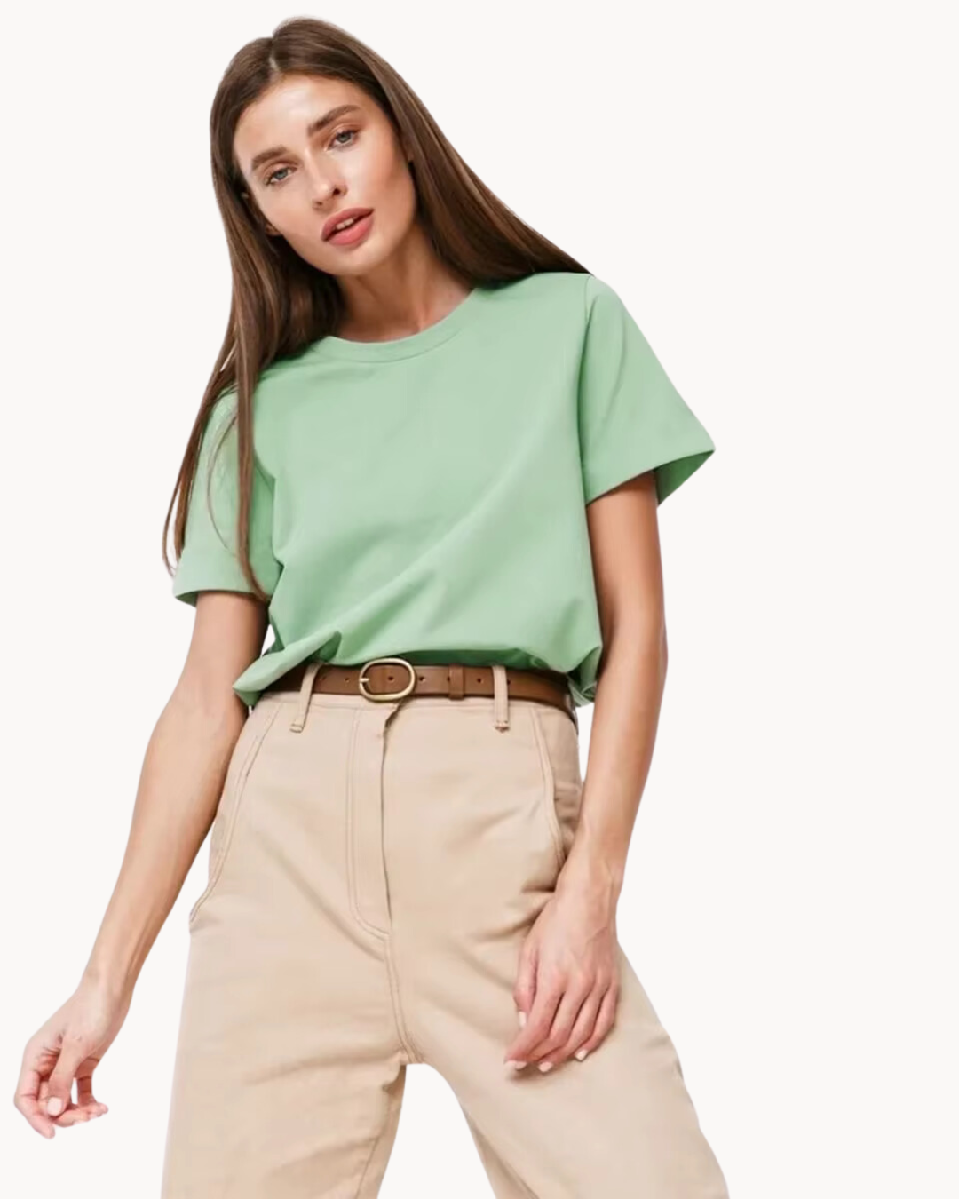 Clara basic tričko pro ženy z měkké bavlny | pohodlí a nadčasový styl