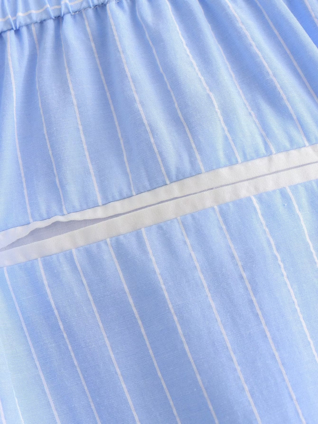 Marinda | Conjunto curto listrado de verão para mulheres - Luxuoso, estiloso e elegante