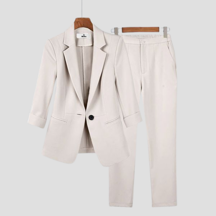 Odette Κομψό δίδυμο σετ | Κομψή υφή και καθημερινή άνεση