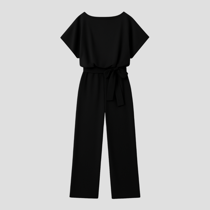 Beline | Κομψή ολόσωμη φόρμα με ζώνη | Ρευστή σιλουέτα & χαλαρή εμφάνιση