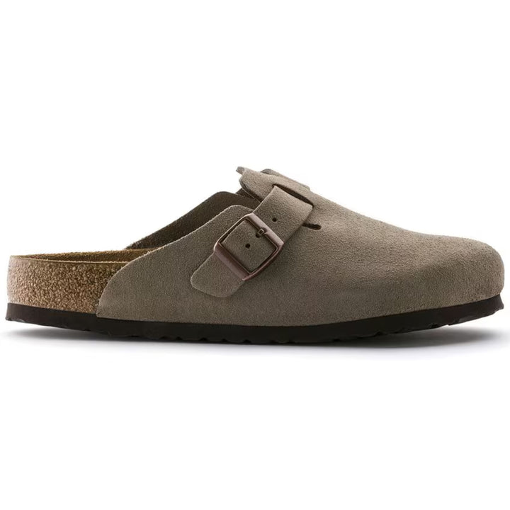 Boston | Anatomical comfort clogs in suede leather