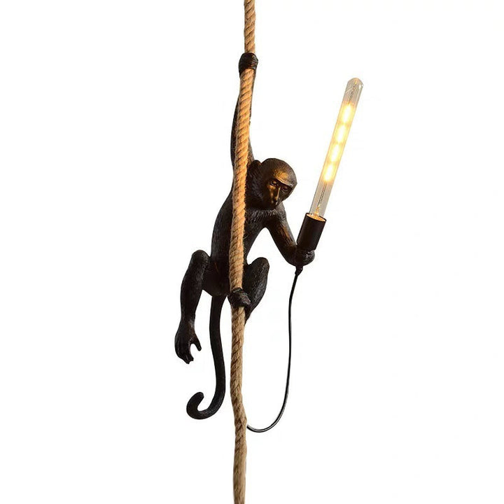 Abe Pendel pryskyřice | Loftová lampa detail tkaniny E27/E26 Dětský pokoj Kreativní výzdoba
