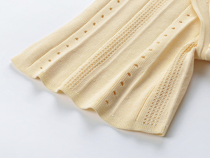 Vestido midi com detalhes de botões | Corte elegante e ajuste confortável para o dia a dia e festas