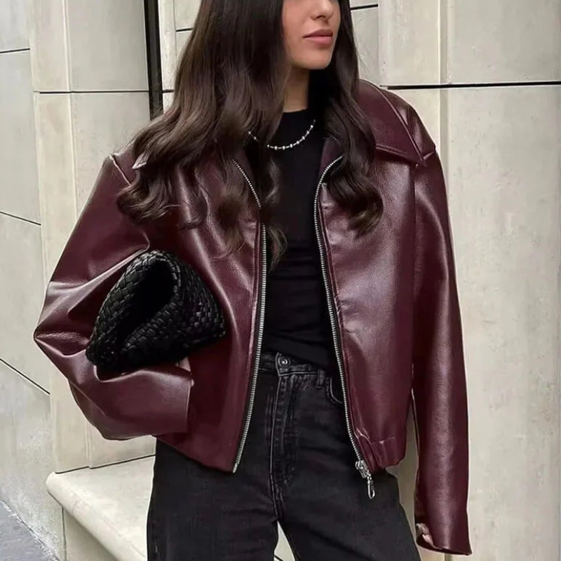 Ikky ζακέτα με φερμουάρ για γυναίκες | Χαλαρή γραμμή και μοντέρνα κομψότητα