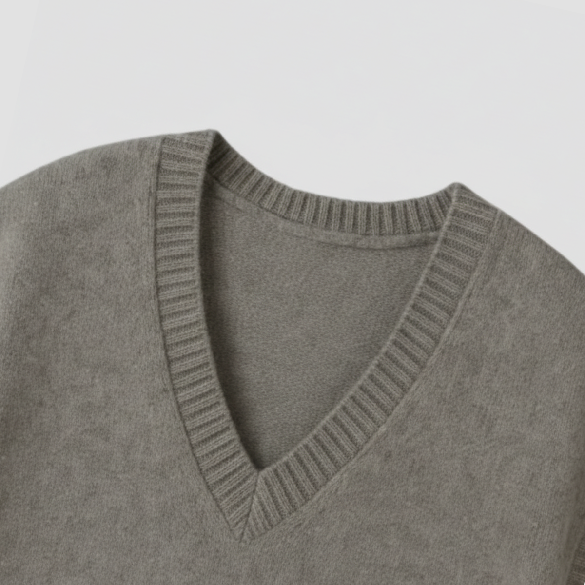 Gilet tricoté pour femmes en mélange de laine douce et style classique