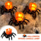 Lampă LED de lumânare Halloween - Decorațiune păianjen luminoasă înfricoșătoare