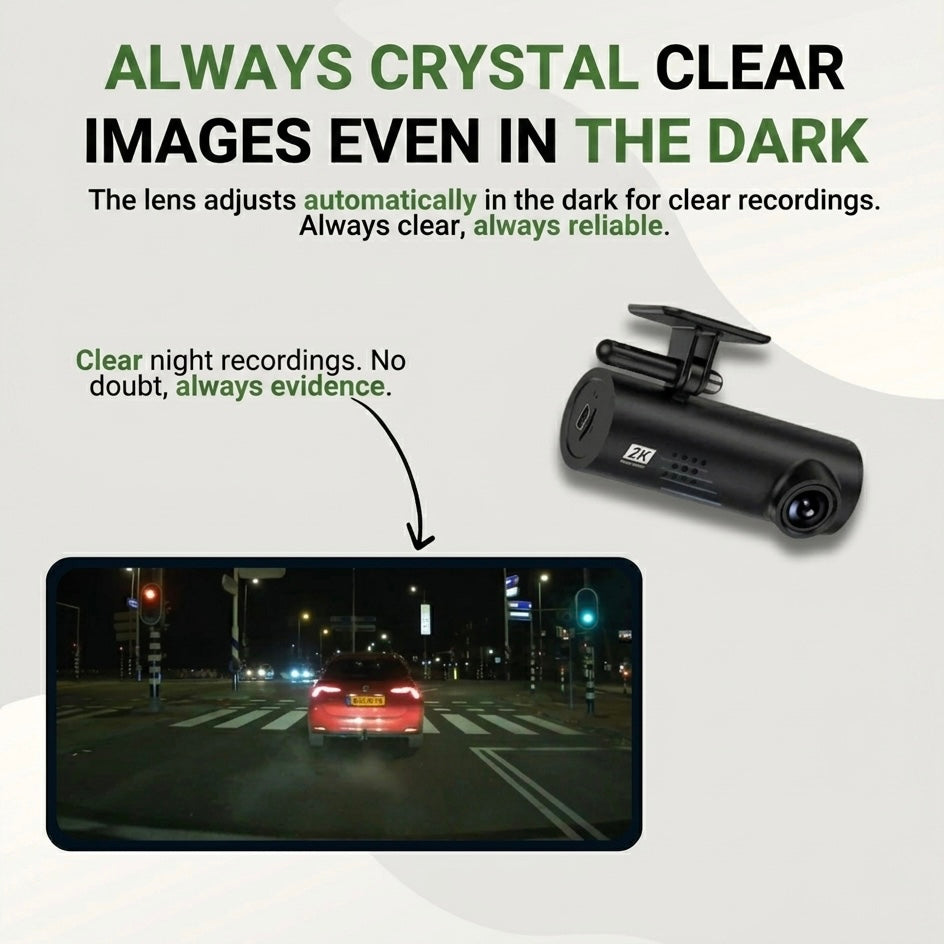 1080P Dashcam | 170° Wide Angle | Sony Starvis Night Vision | G-Sensor | Voice Alerts | Loop Recording