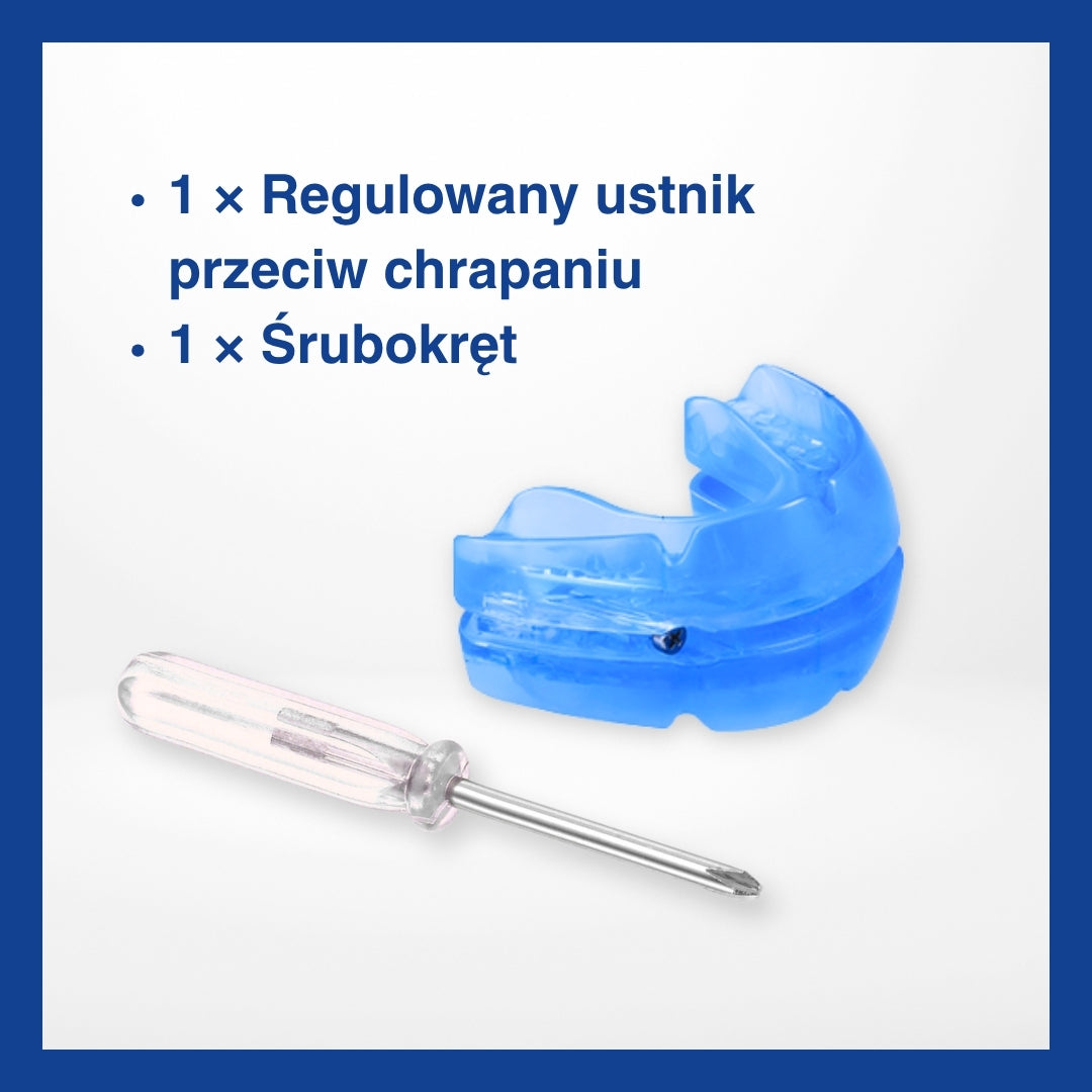 Bocchino regolabile contro il russare per un sonno e una respirazione migliori