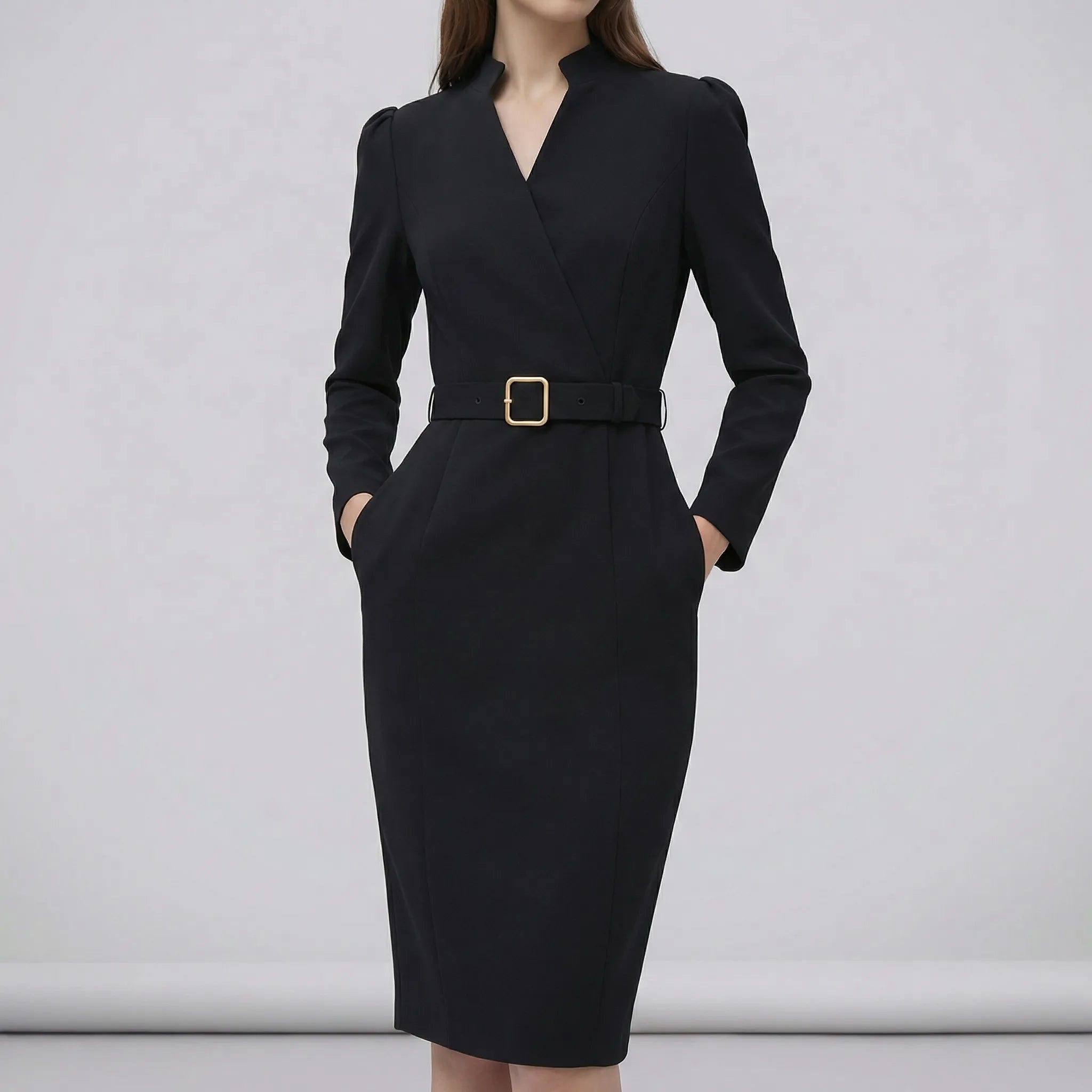 Aurellia - Skræddersyet Midi Kjole