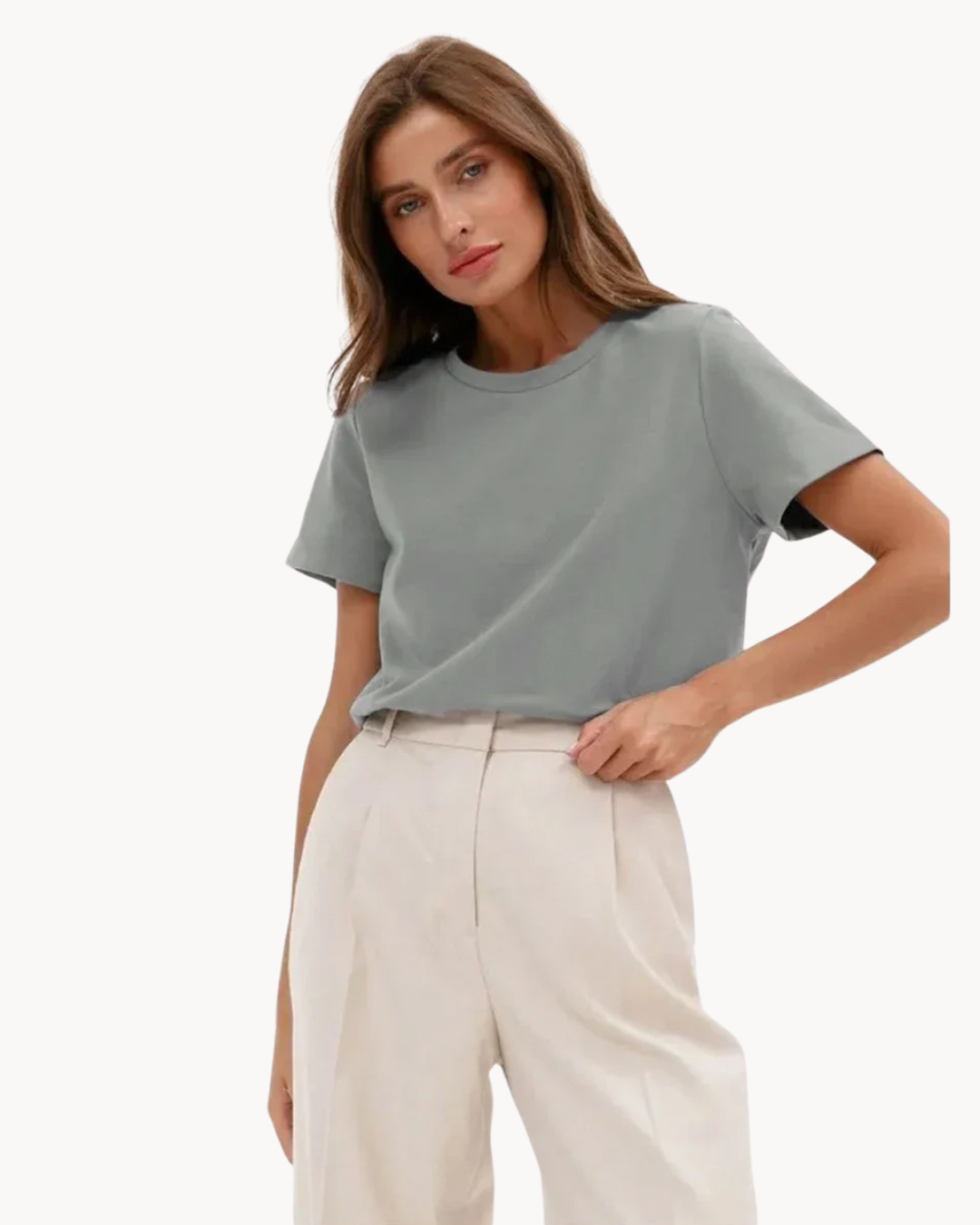 Clara basic tričko pro ženy z měkké bavlny | pohodlí a nadčasový styl