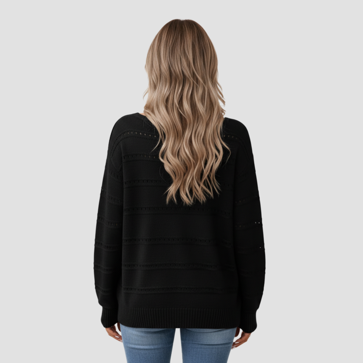 Breezelle - Oversize Strikket Sweater
