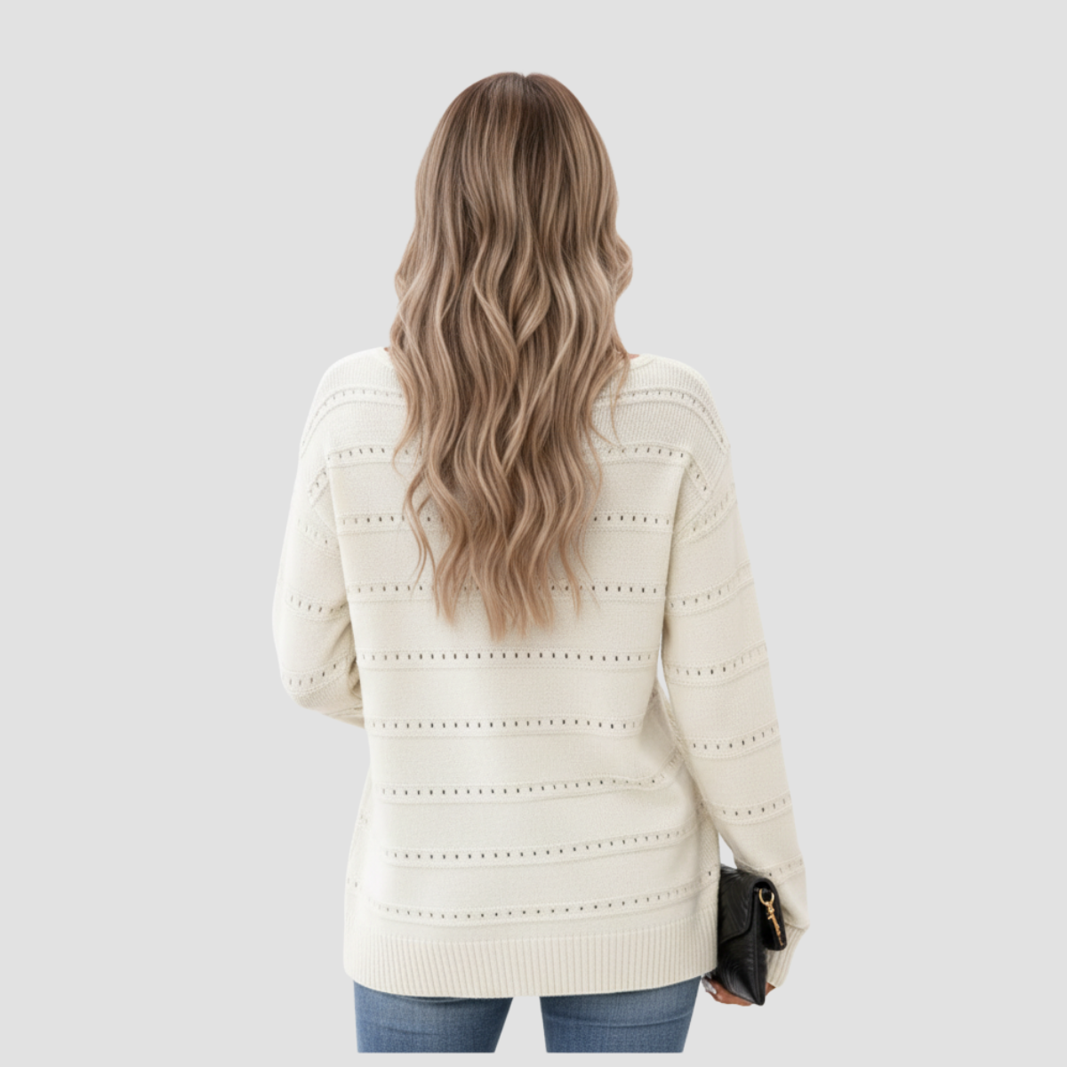 Breezelle - Oversize Strikket Sweater