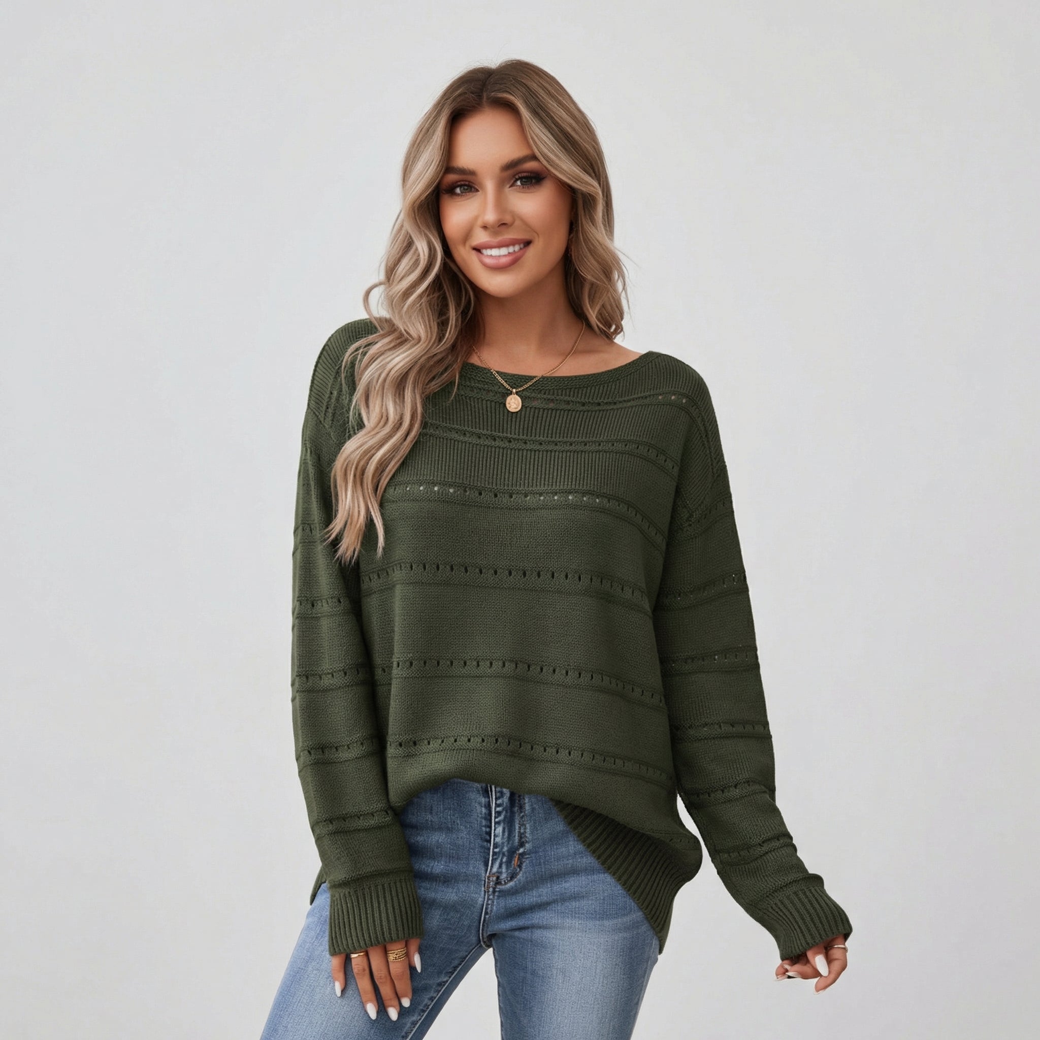Breezelle - Oversize Strikket Sweater