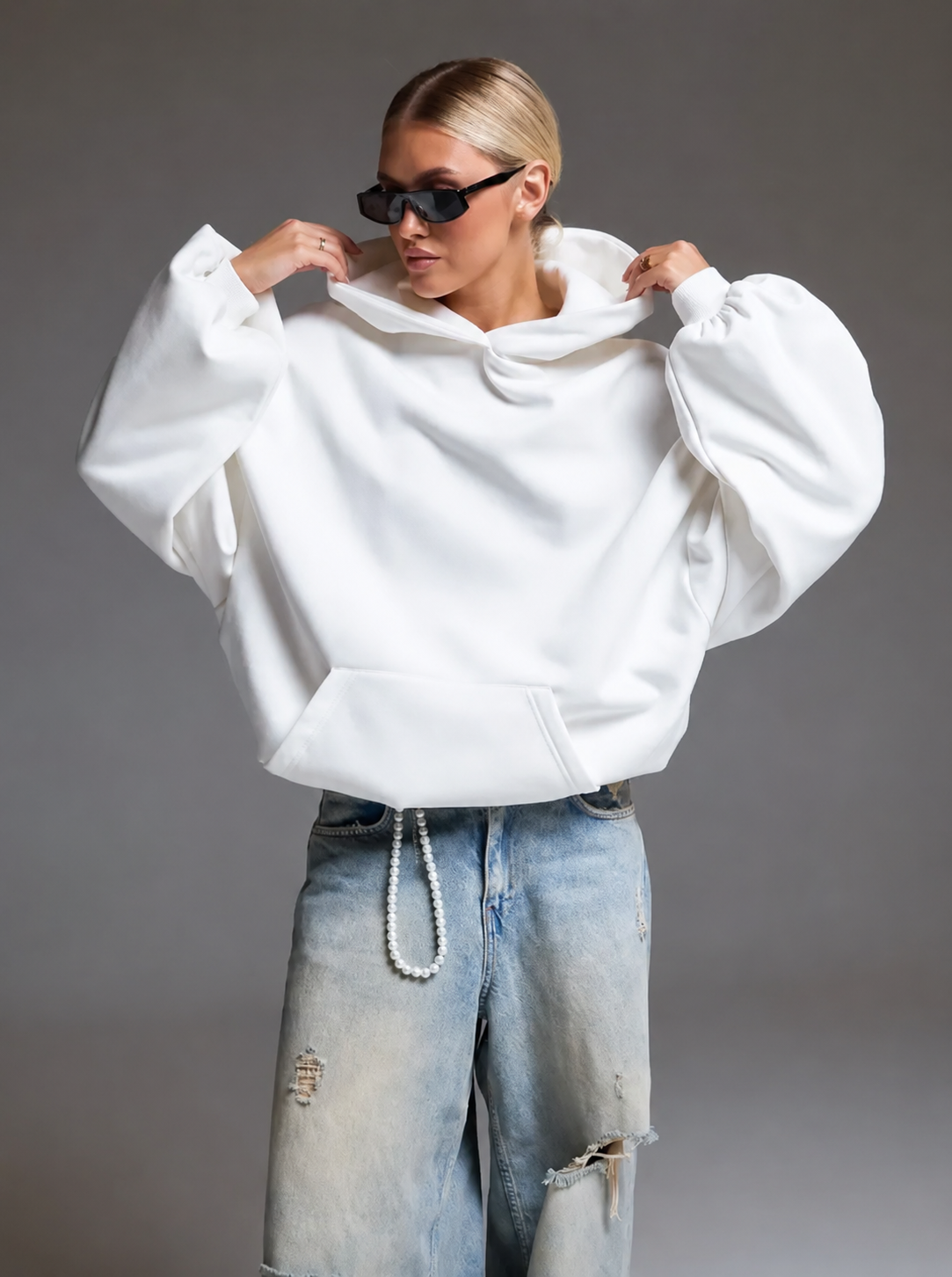 Urban mikina s grafickým potiskem | Oversized a pohodlná