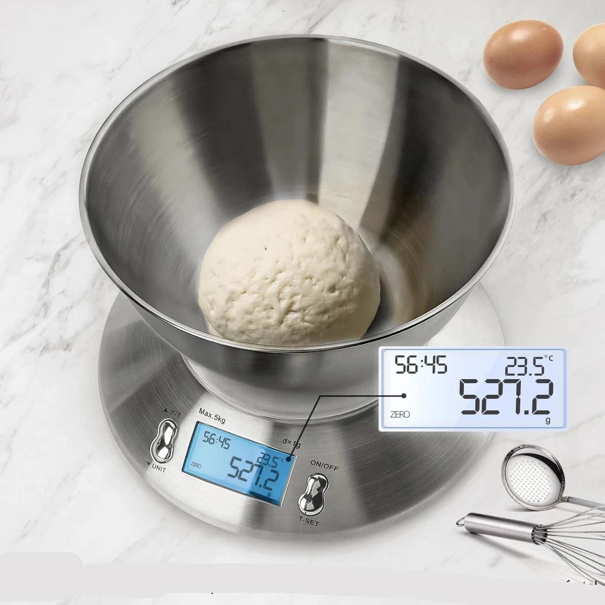 5 kg digital køkkenvægt
