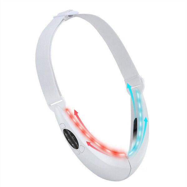 Masseur facial avec chaleur et effet liftant en V pour soin quotidien de la peau