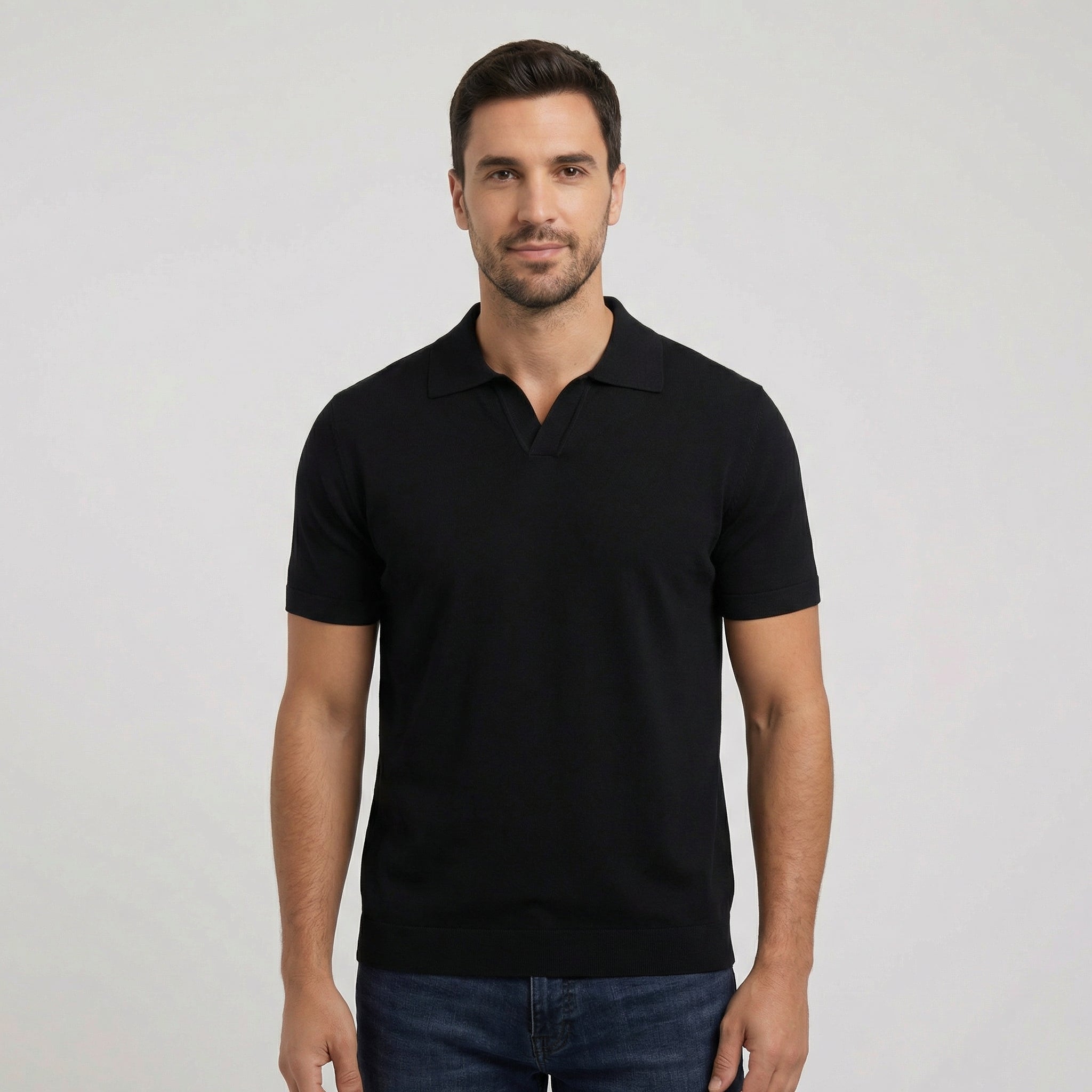 Everlynx - Kortærmet Åben Krave Polo