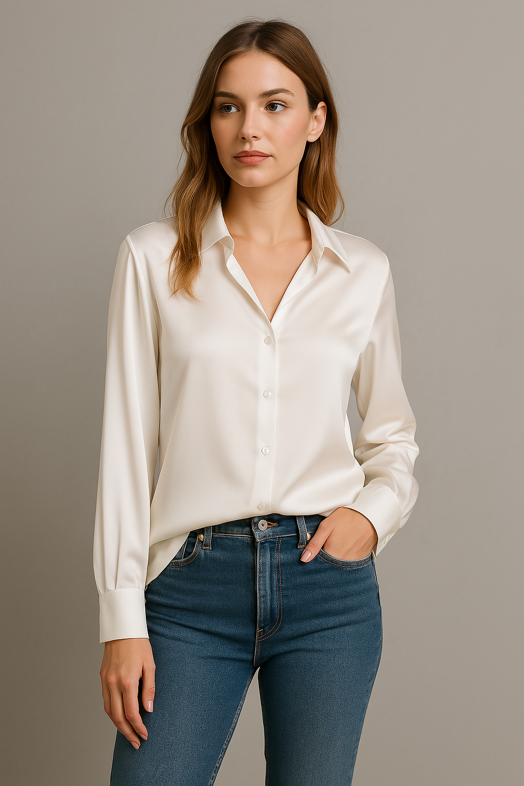 Fifine | Dámska košeľa | Elegantná, luxusná a všestranná