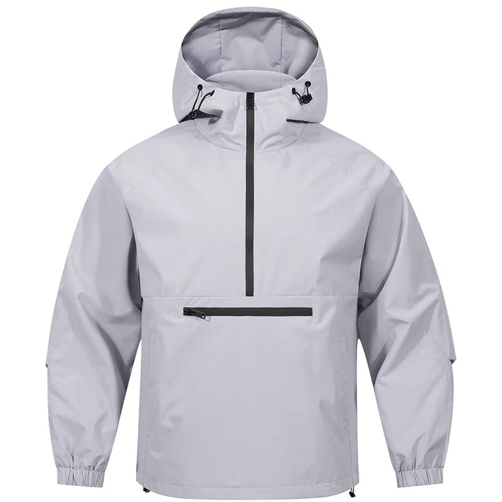 Luca Herre Softshell Jakke | Funktionel Outdoor Jakke med Hætte Forår/Efterår