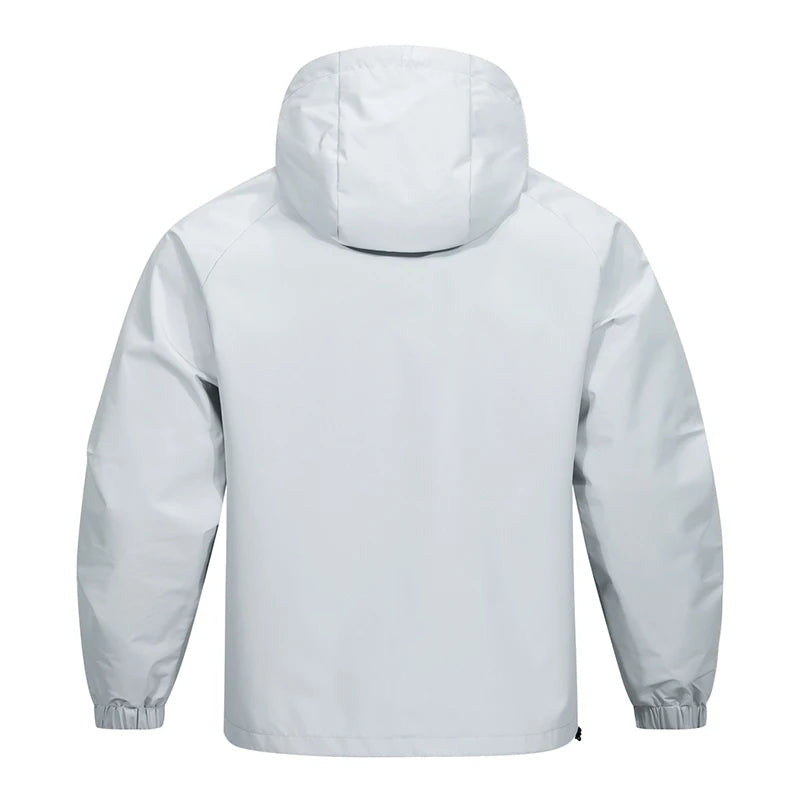 Luca Herre Softshell Jakke | Funktionel Outdoor Jakke med Hætte Forår/Efterår