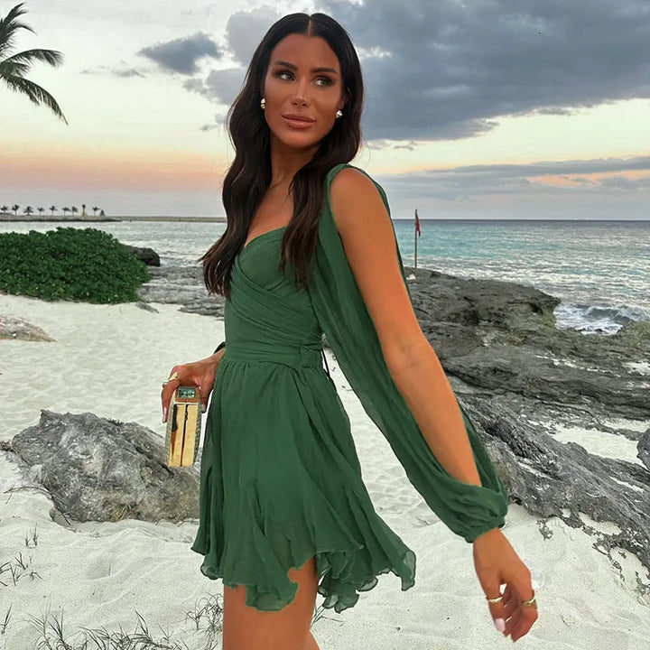 Nina | Minišaty s leopardím vzorem a výstřihem do V - Sassy & Stylish