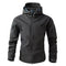 NordTrek Chaqueta Softshell de Forro Polar para Hombre - Impermeable y Transpirable para Exterior