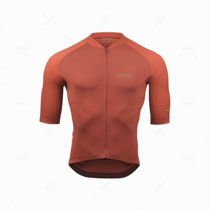 Pánský cyklistický dres set | Dlouhý rukáv prodyšný polyester s 19D gelovou vložkou