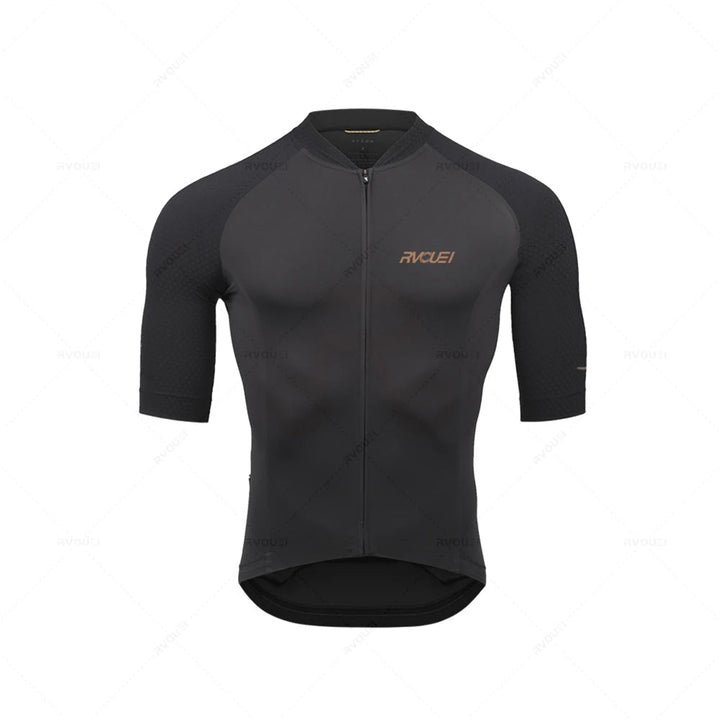 Pánský cyklistický dres set | Dlouhý rukáv prodyšný polyester s 19D gelovou vložkou