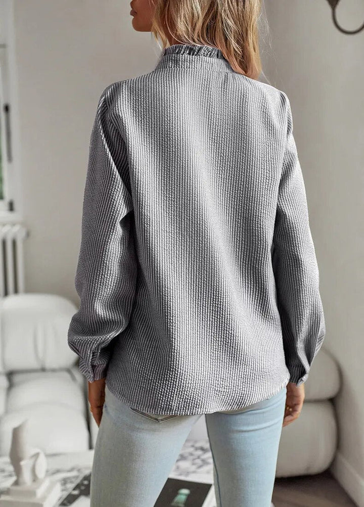 Cécile | Elegantní halenka s dlouhým rukávem - Elegance a pohodlí