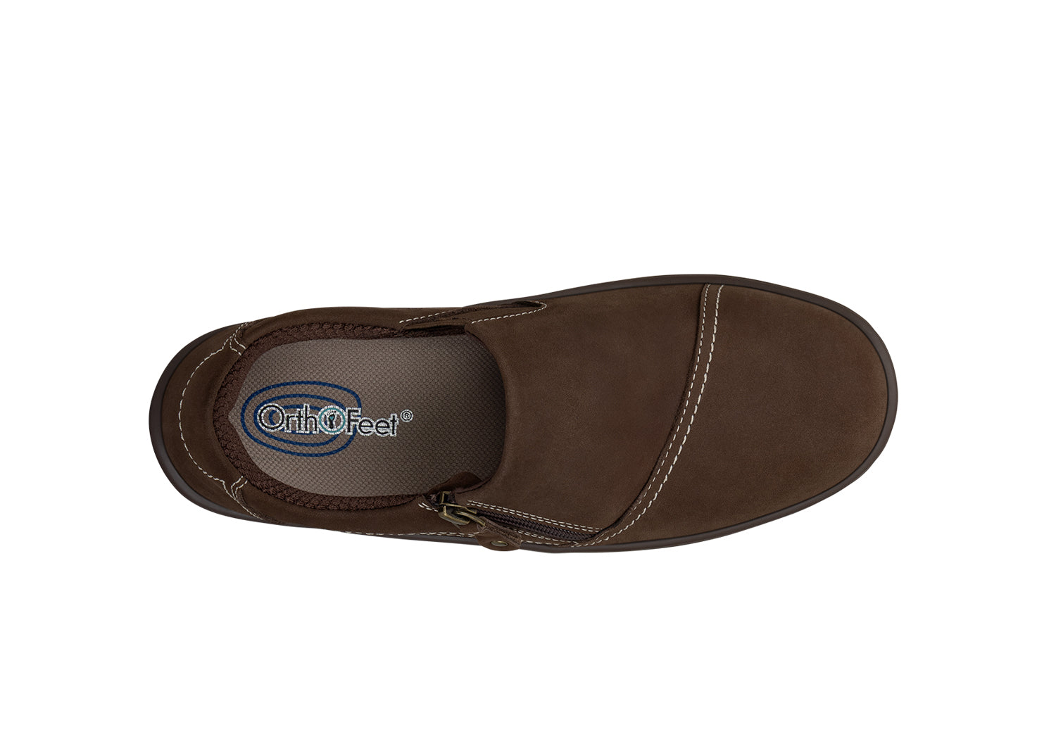 Scarpe di pelle per donne con suola ergonomica per uso quotidiano