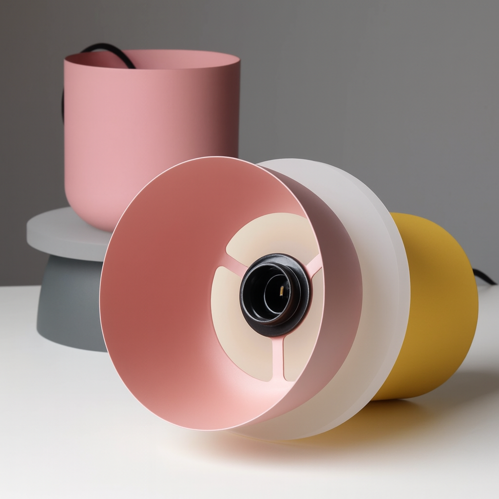 MeloGlow | Scandinavian pastel pendant light - Modern hanging lamps for home decor