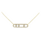 Ester | Collar Aurora con diamantes móviles - elegante, sofisticado y atemporal