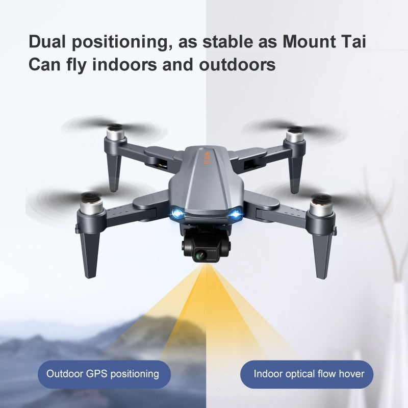RG109 Pro Drone | 8K HD drone with dual camera, GPS and brushless motors