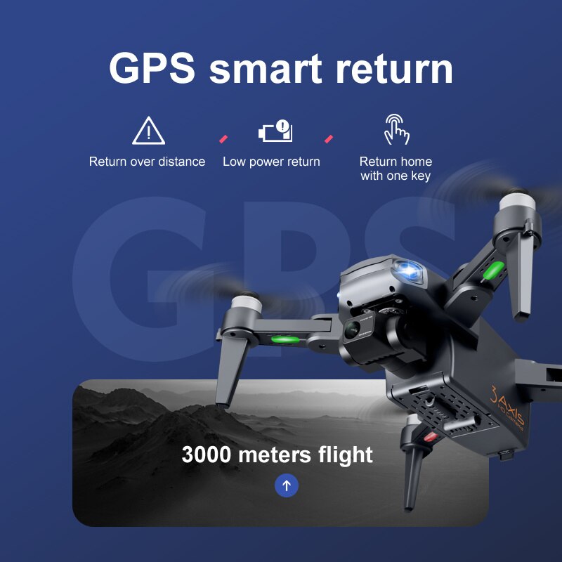 RG109 Pro Drone | 8K HD drone with dual camera, GPS and brushless motors