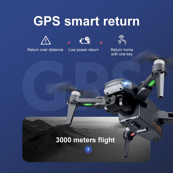 RG109 Pro Drone | 8K HD drone with dual camera, GPS and brushless motors
