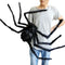 Halloween Stor Plysedderkop | Skræmmende Dekoration 30–200 cm til Hjem & Fest
