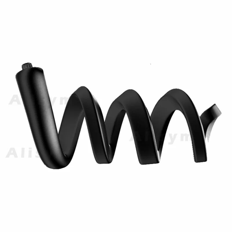 Sort spiralformet bor til boremaskine, velegnet til træbearbejdning og gør-det-selv-projekter. Holdbart design, effektiv boring.