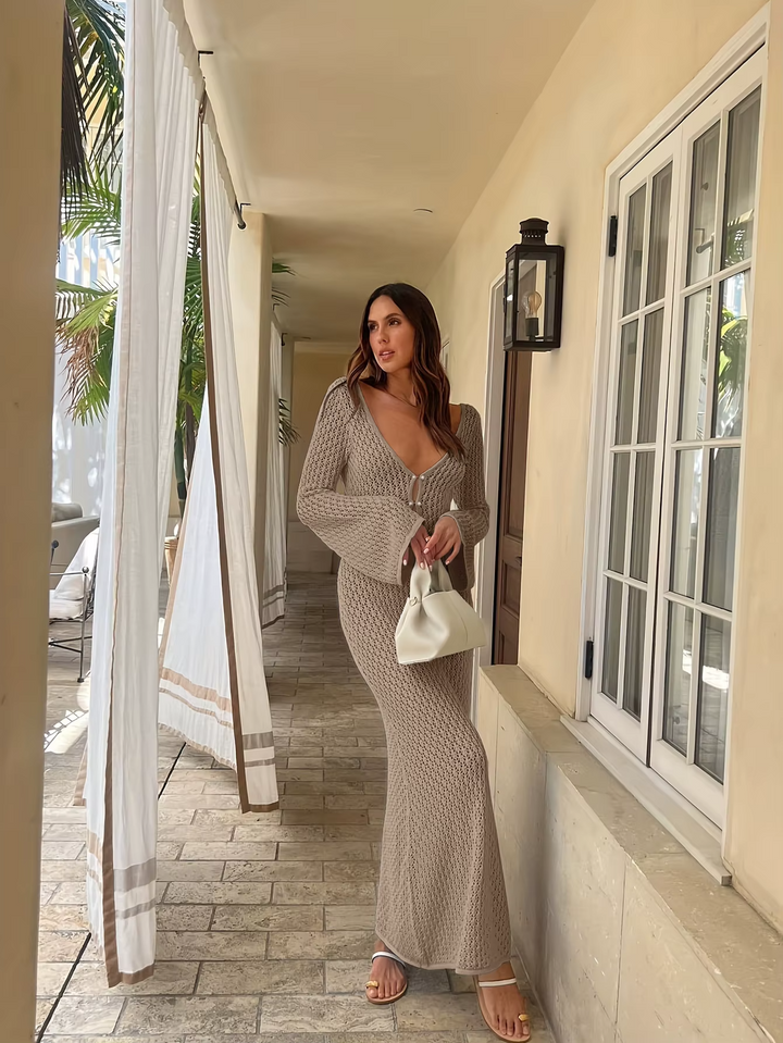 Isabelle Badekåbe στο πλέξιμο με βελονάκι | Dos Nu & Style Estival