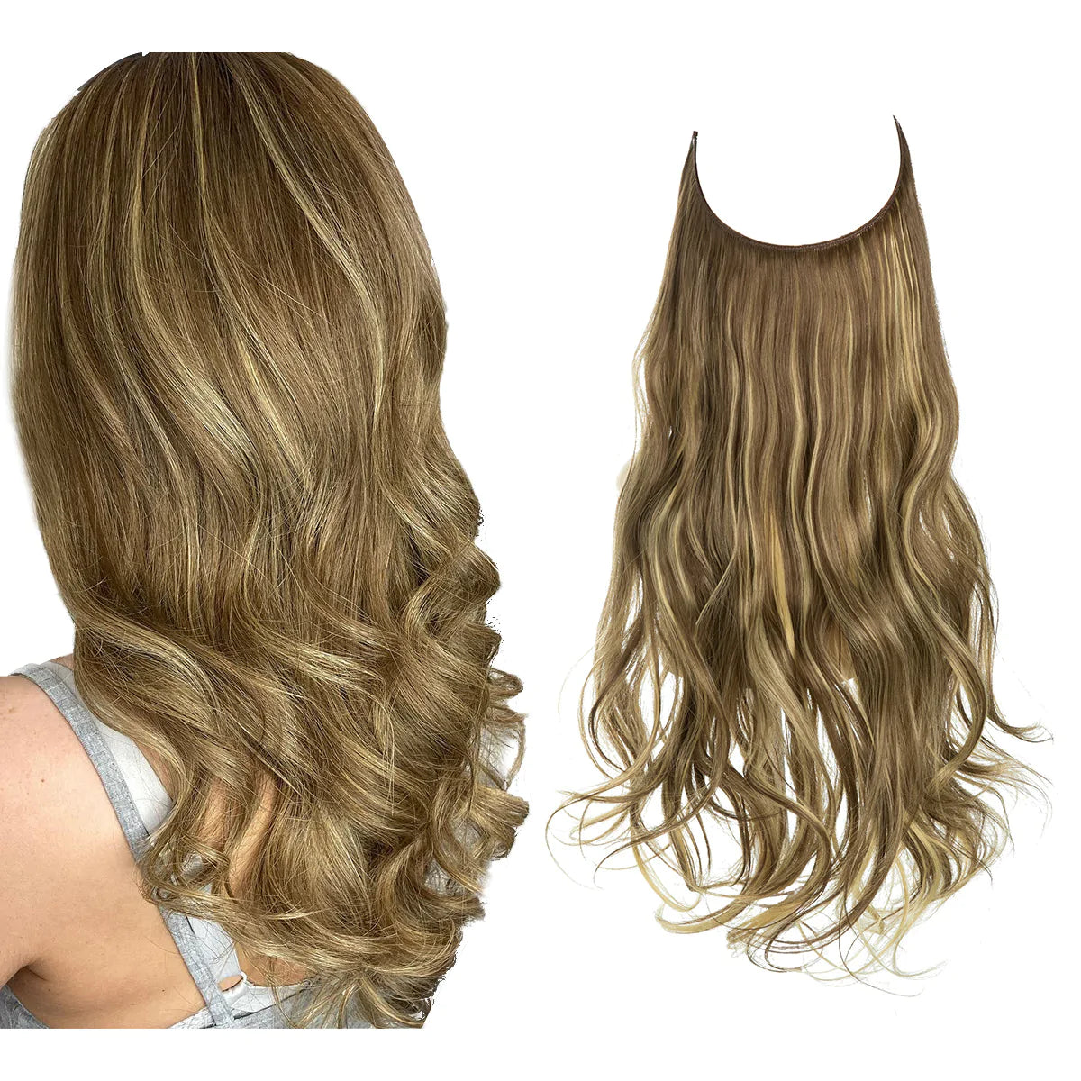 Premium Extensions af ægte hår | 100% REMY-kvalitet | Sømløs volumen & længde | Naturlig glans | Varmebestandig & holdbar