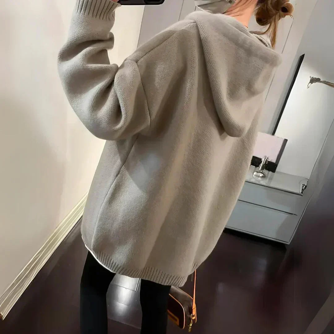 Felpa Oversize con Cappuccio Hyggelig