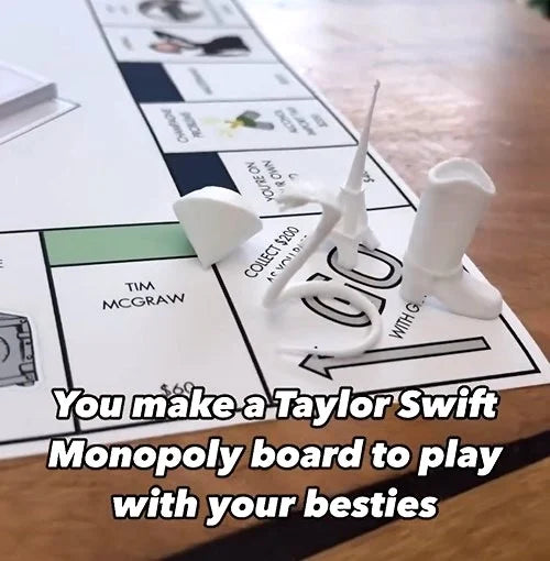 Music board game inspired by Taylor Swift – Collector's edition for fans