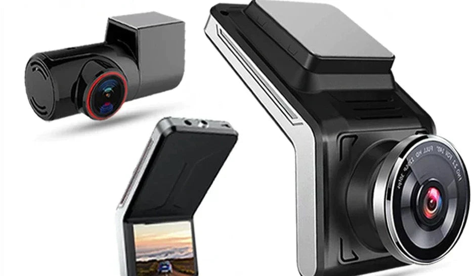 4K Dual Dash Cam Front and Rear – F1.8 Lens, Night Vision & 24/7 Parking Mode