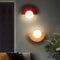 Applique Mural LED DEMI-CERCLE | Design Modern | Éclairage Doux Pour Intérieur