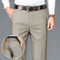 y sus clásicos pantalones rectos para uso empresarial pantalones de oficina formales lisos pantalones grandes talla plus