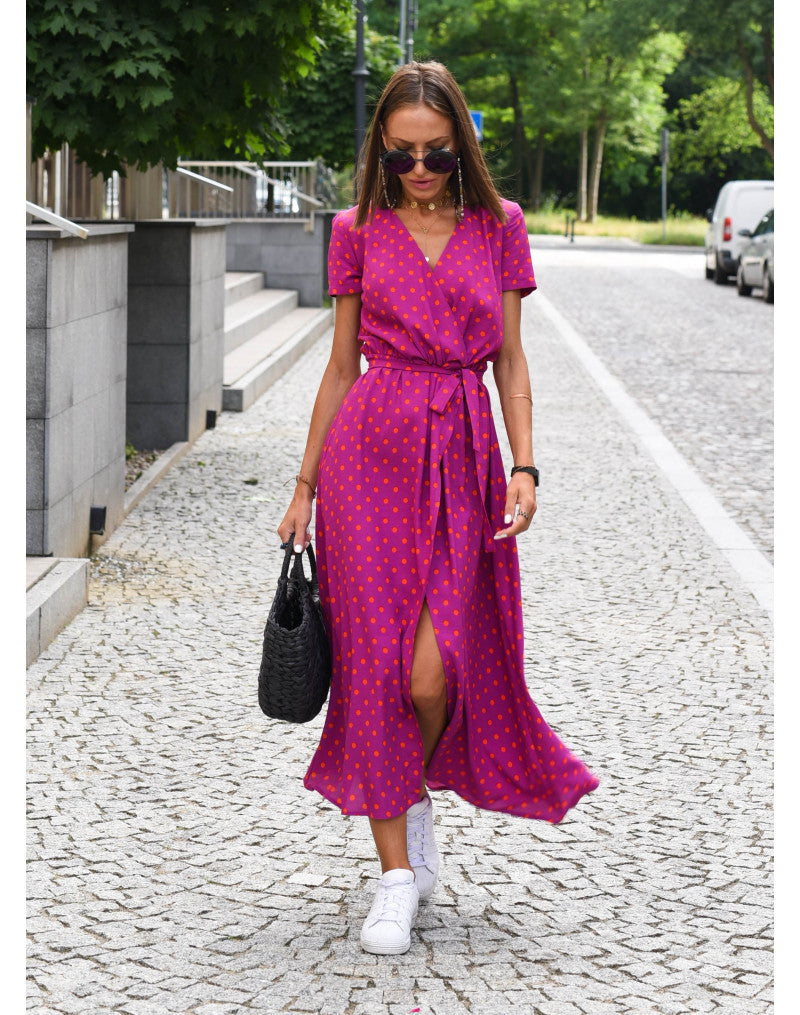 Selena | Elegantné a pohodlné maxišaty s moderným výstrihom