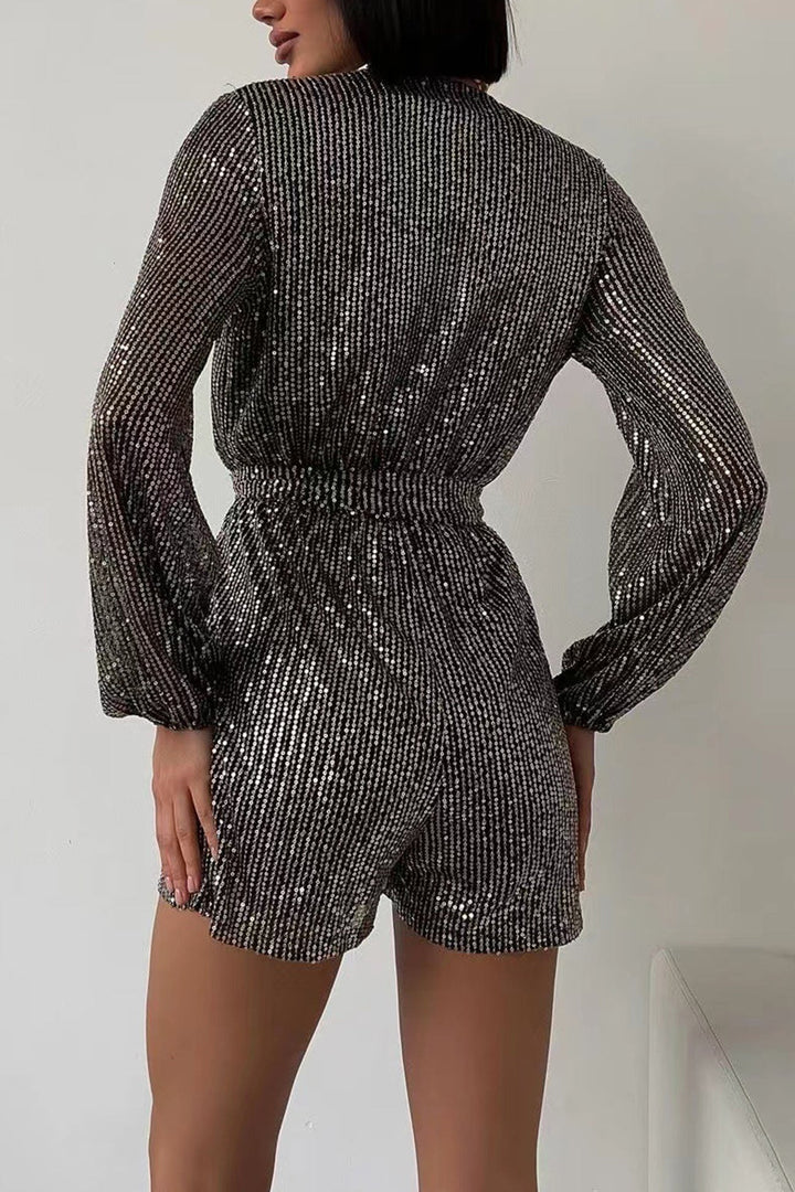 Vonne | Γκλίτερ βραδινή ολόσωμη φόρμα για γυναίκες - Σαγηνευτική, κομψή και αυτοπεποίθηση