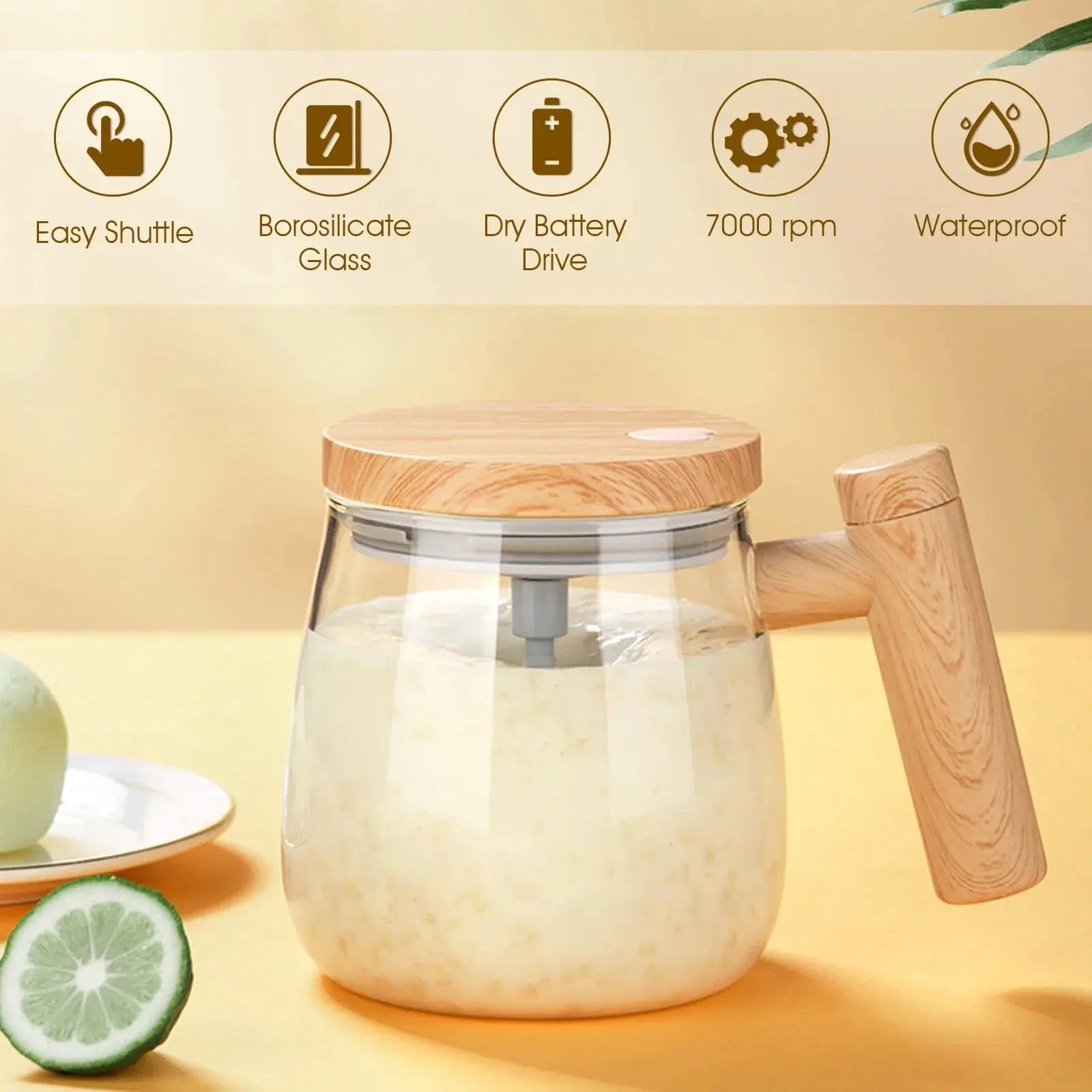 StirMate™ - Smart Self-Stirring Mug Inovessa
