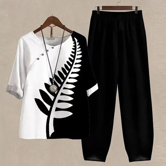 Μοντέρνο τυπωμένο σύνολο | στυλάτα και άνετα ρούχα για κάθε περίσταση