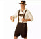 Costume Oktoberfest pentru bărbați | Lederhosen cu cămașă bavareză și pălărie